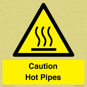 Caution Hot Pipes